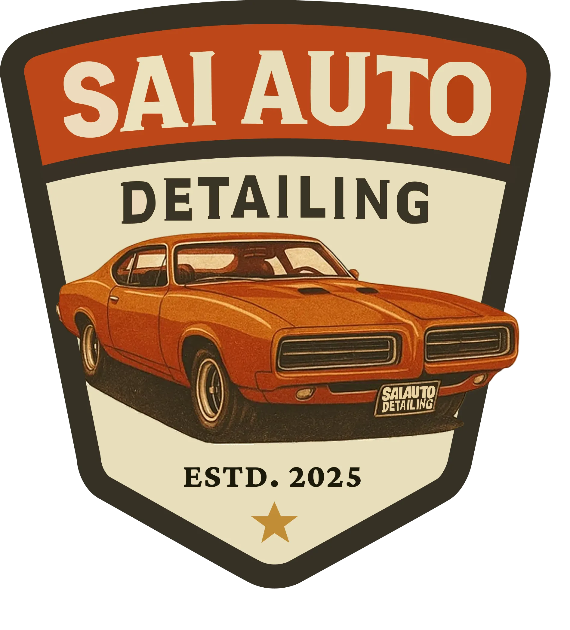 SAI Auto Detailing badge