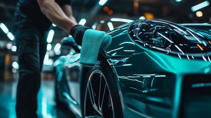 Foam wash and car wash service at Sai Auto Detailing in Basant Tola, Bettiah